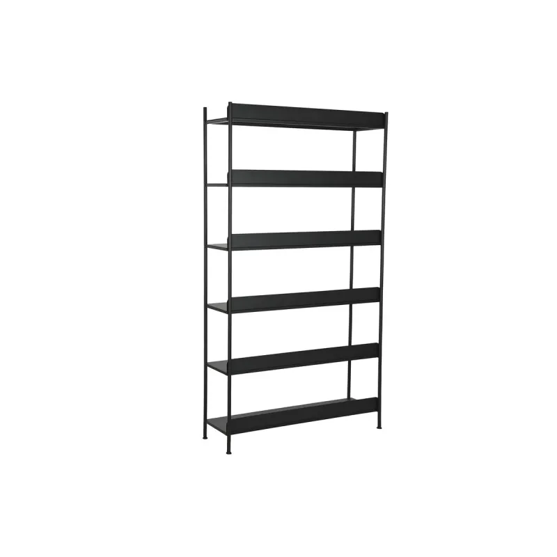 Hyllyt Home ESPRIT Musta Metalli 100 x 30 x 180 cm