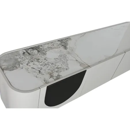 TV-mööbel Home ESPRIT Valge Must Beež 200 x 40 x 42 cm