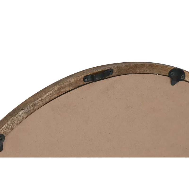 Seinapeegel Home ESPRIT Naturaalne Troopiline 60 x 2,5 x 60 cm