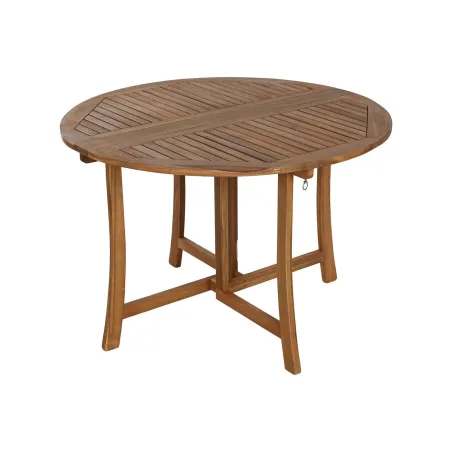 Обеденный стол Home ESPRIT Коричневый Натуральный древесина акации 110 x 110 x 74 cm