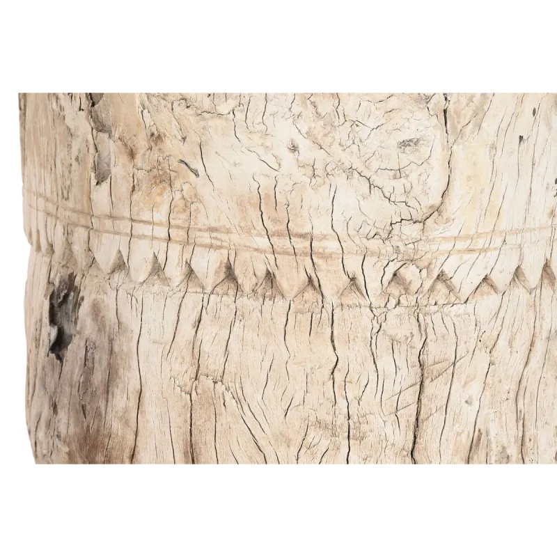 Lillepott Home ESPRIT Naturaalne Tiikpuu 31 x 31 x 46 cm