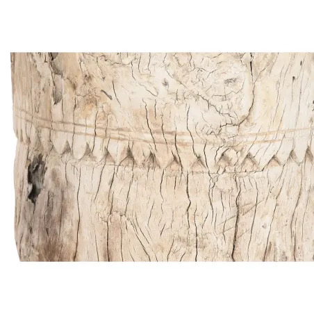 Lillepott Home ESPRIT Naturaalne Tiikpuu 31 x 31 x 46 cm