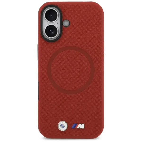 BMW M FW Metal Logo MagSafe - Case iPhone 17 (red)