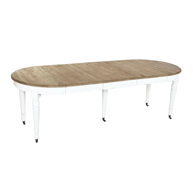 Valgomojo stalas Home ESPRIT Balta Eglė 100 x 100 x 78 cm