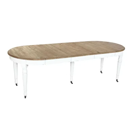 Pusdienu galds Home ESPRIT Balts Egle 100 x 100 x 78 cm