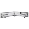 Стол складной с 2 ​​скамейками Springos GF0099 180 x 74 x 74 см