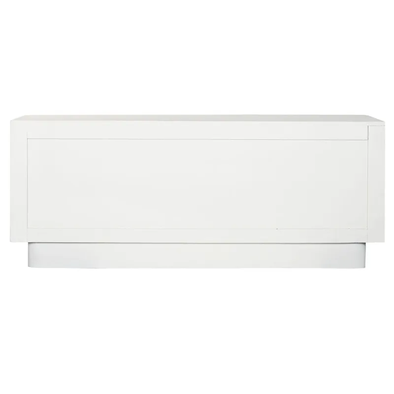 TV-mööbel Home ESPRIT Valge Naturaalne 140 x 40 x 55 cm
