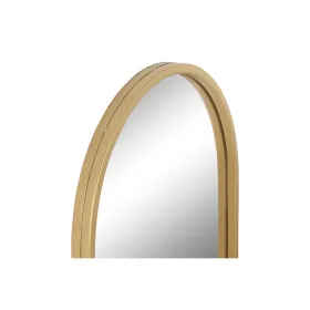 Sieninis veidrodis Home ESPRIT Auksinis 30 x 2 x 120 cm