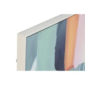 Kangas Home ESPRIT Valge Türkiissinine Abstraktne Linna 120 x 4 x 90 cm (2 Ühikut)