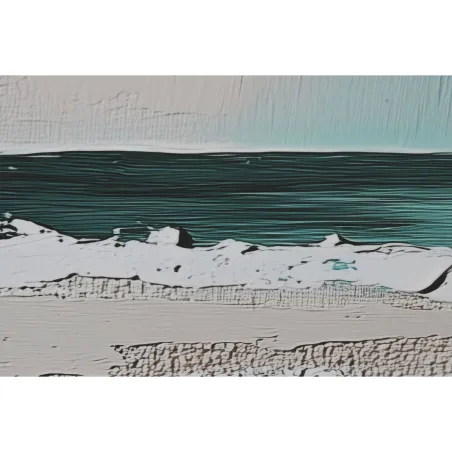 Painting Home ESPRIT Aluminium MDF Wood 80 x 3,5 x 120 cm