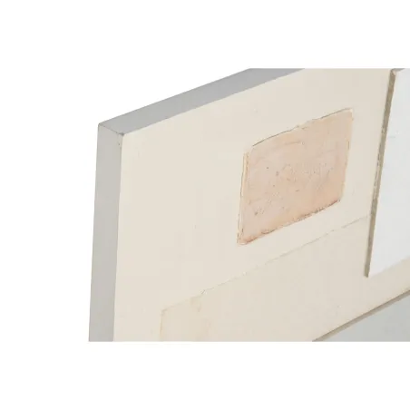 Canvas Home ESPRIT White Beige Abstract Urban 150 x 3 x 50 cm (2 Units)