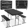 Стол складной с 2 ​​скамейками Springos GF0097 105 x 65 x 69 см