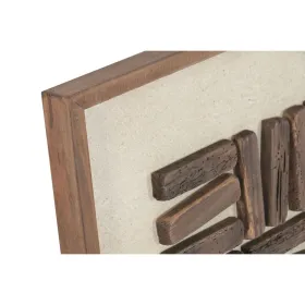 Painting Home ESPRIT Pinewood Recycled Wood 62 x 4 x 62 cm