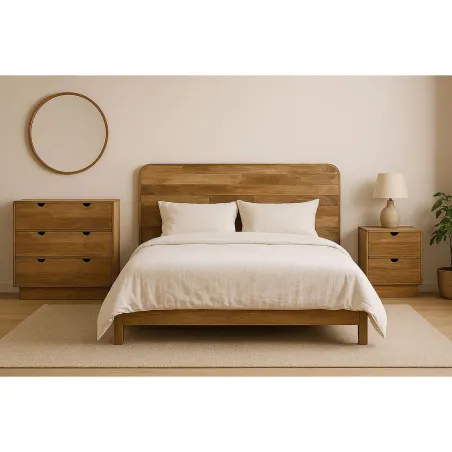 Chest of drawers Home ESPRIT Brown Urban 100 x 40 x 90 cm