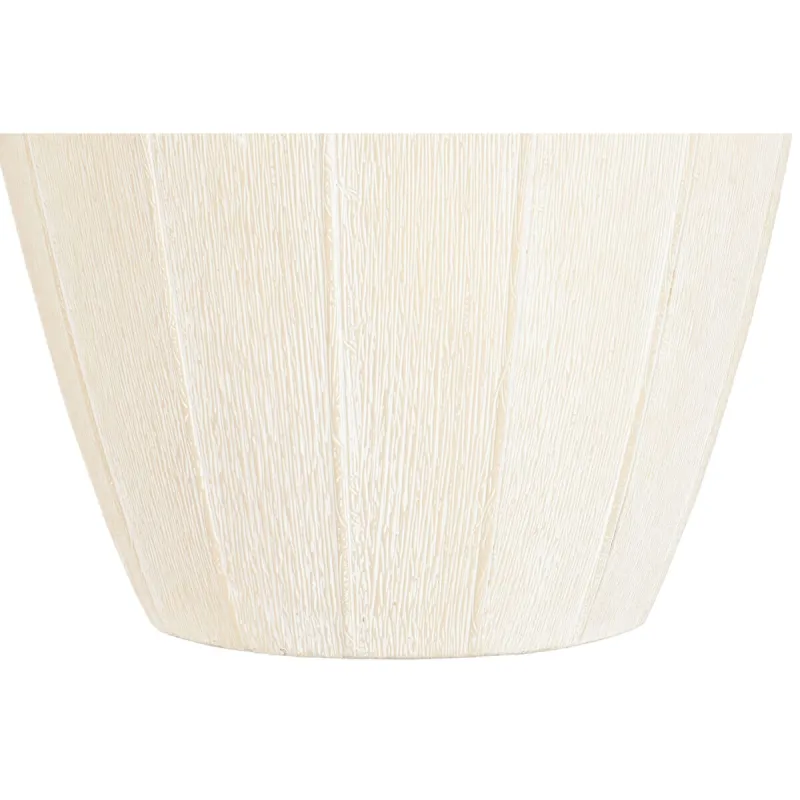 Lillepott Home ESPRIT Beež Metall Scandi 50 x 50 x 49,5 cm (2 Tükid, osad)