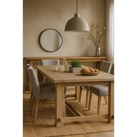 Обеденный стол Home ESPRIT Сосна 200 x 100 x 78 cm