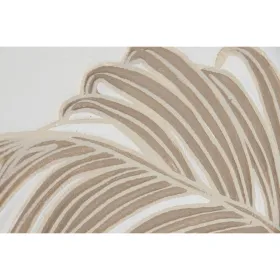 Paveikslas Home ESPRIT Balta Natūralus Paklodės Tropinis Su palengvėjimu 102,5 X 4,5 X 102,5 CM (2 vnt.)