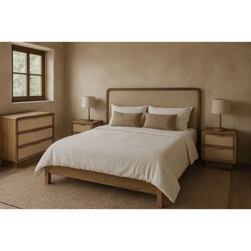 Nightstand Home ESPRIT Brown 40 x 30 x 45 cm