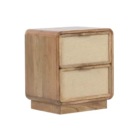 Nightstand Home ESPRIT Brown 40 x 30 x 45 cm