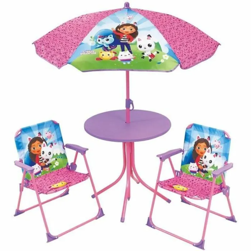 Skėtis nuo saulės Fun House Gabby and the Magic House Rožinė Rose 100 cm (2 vnt.)