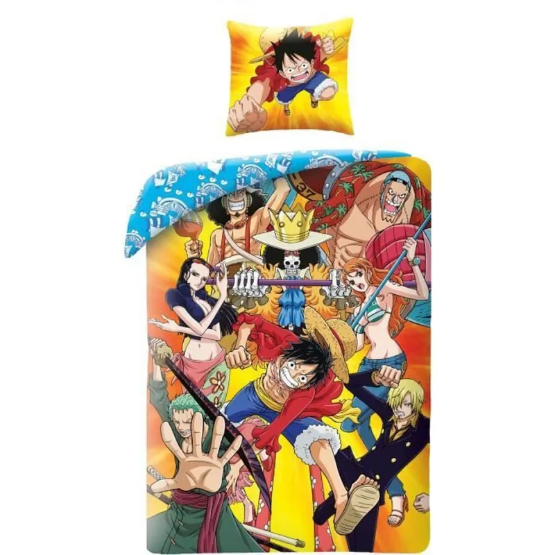 Pārtikas vāka komplekts One Piece 25 x 4 x 31 cm Daudzkrāsains Gulta 140 2 Daudzums