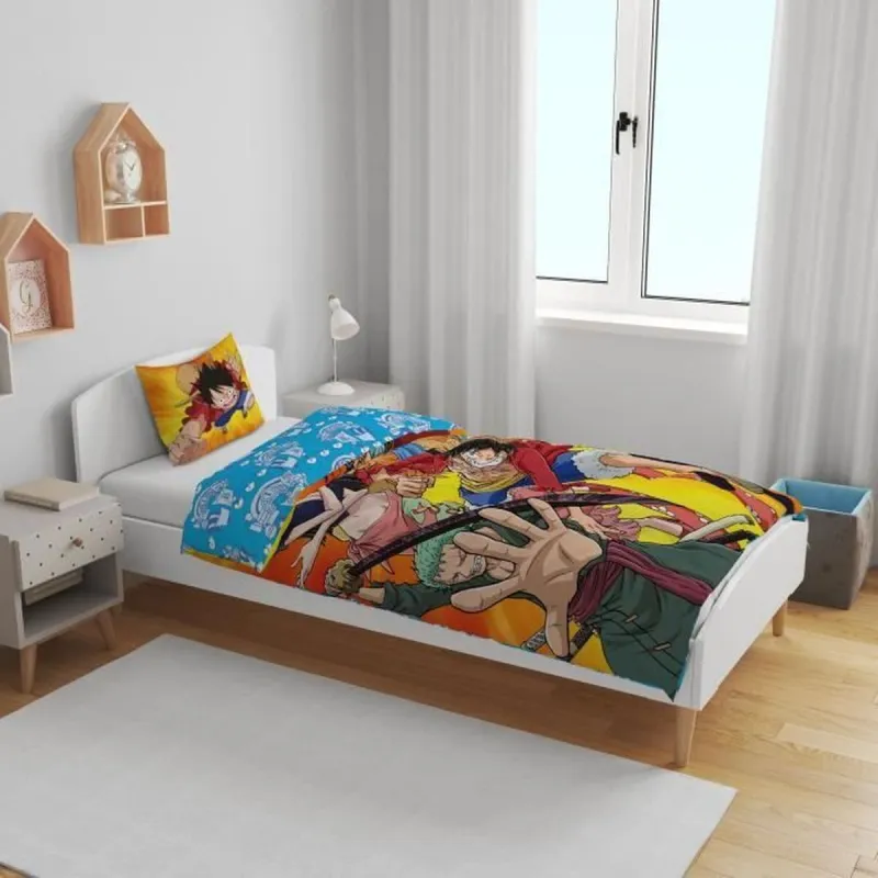 Комплект чехлов для одеяла One Piece 25 x 4 x 31 cm Разноцветный 140 кровать 2 Предметы