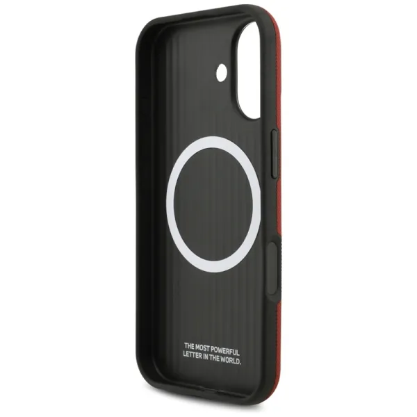 BMW M FW Metal Logo MagSafe - Case iPhone 17 (red)