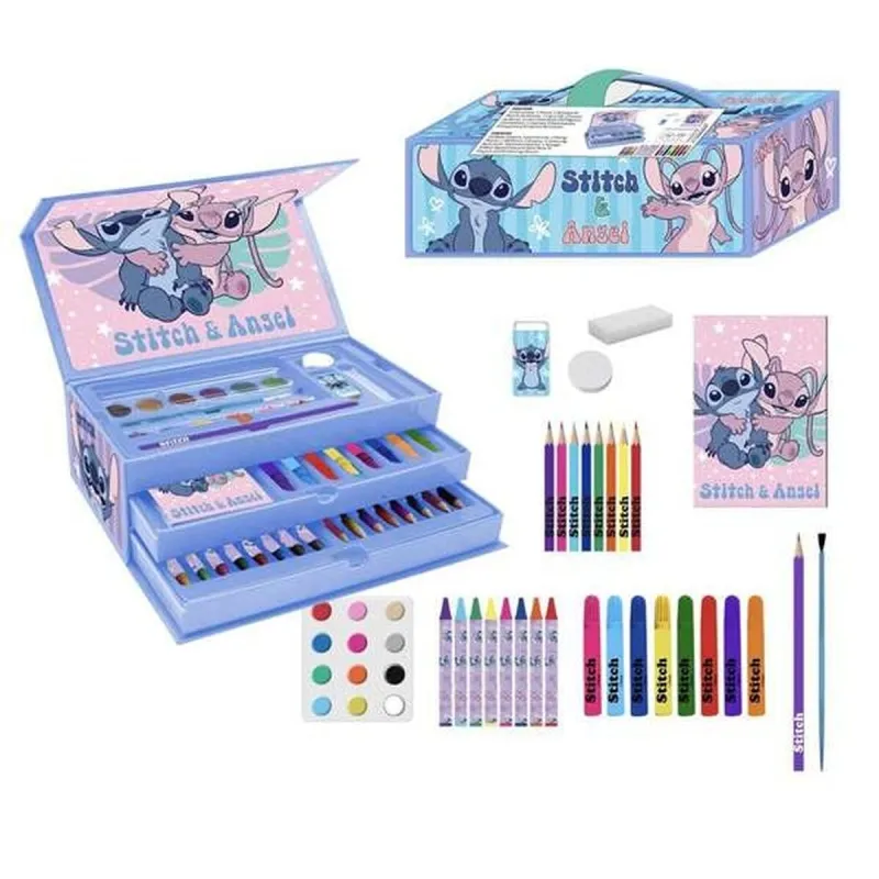 Colouring Activity Box Stitch Blue