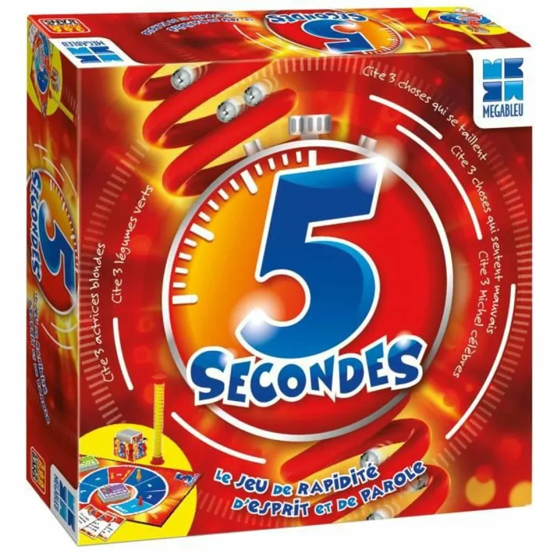 Lautapeli Megableu Game 5 Seconds (FR)