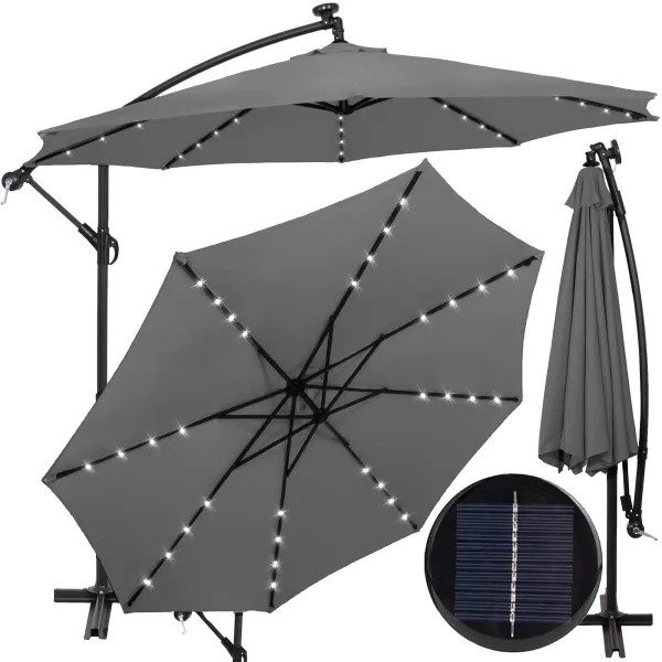 Садовый зонт с солнечной панелью Springos GU0046 300 CM