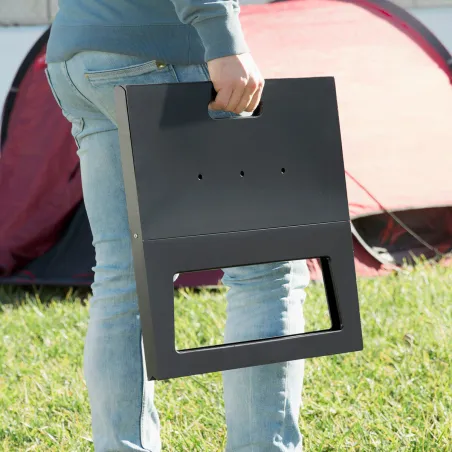 Kokkupandav kaasaskantav grill kasutamiseks koos söega FoldyQ InnovaGoods