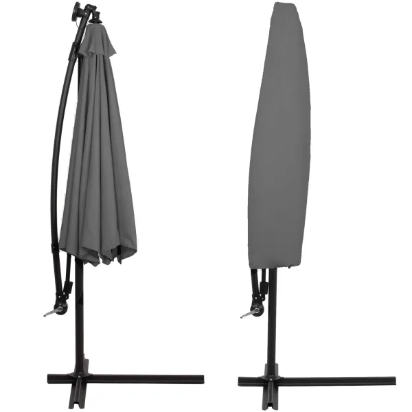 Садовый зонт с солнечной панелью Springos GU0046 300 CM