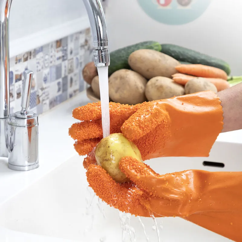 Käsineet Hedelmien ja Vihannesten Puhdistamiseen Glinis InnovaGoods