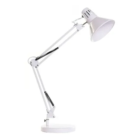 Galda lampa DKD Home Decor Balts Metāls (22 x 39 x 69 cm)
