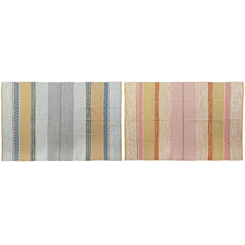 Paklājs DKD Home Decor Poliesters Daudzkrāsains Moderns 200 x 290 x 1 cm (2 gb.)