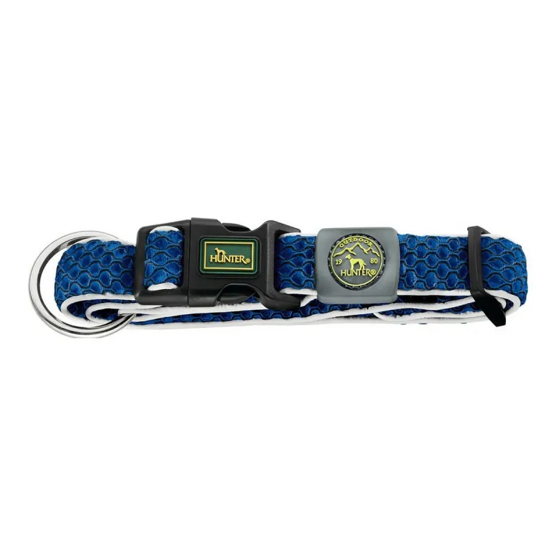 Собачий ошейник Hunter Plus нить Синий Размер L Blue (40-60 cm)