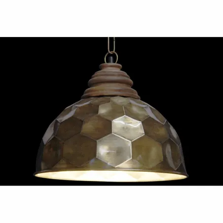 Потолочный светильник DKD Home Decor Позолоченный Деревянный Металл 50 W 39 x 39 x 34 cm