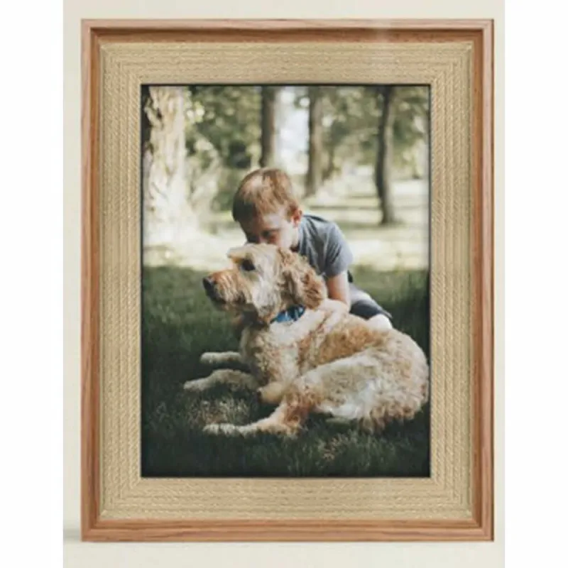 Фото рамка DKD Home Decor Натуральный Деревянный Пластик Деревянный MDF 26,5 x 2 x 32 cm