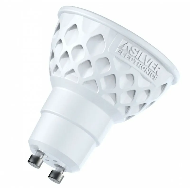 LED-lamp Silver Electronics 460110 4W GU10 5000K
