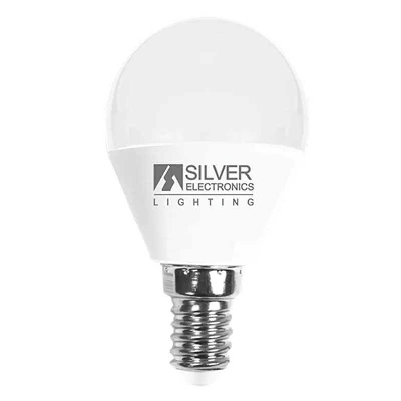 LED Spuldze Silver Electronics ESFERICA 963614 2700k E14