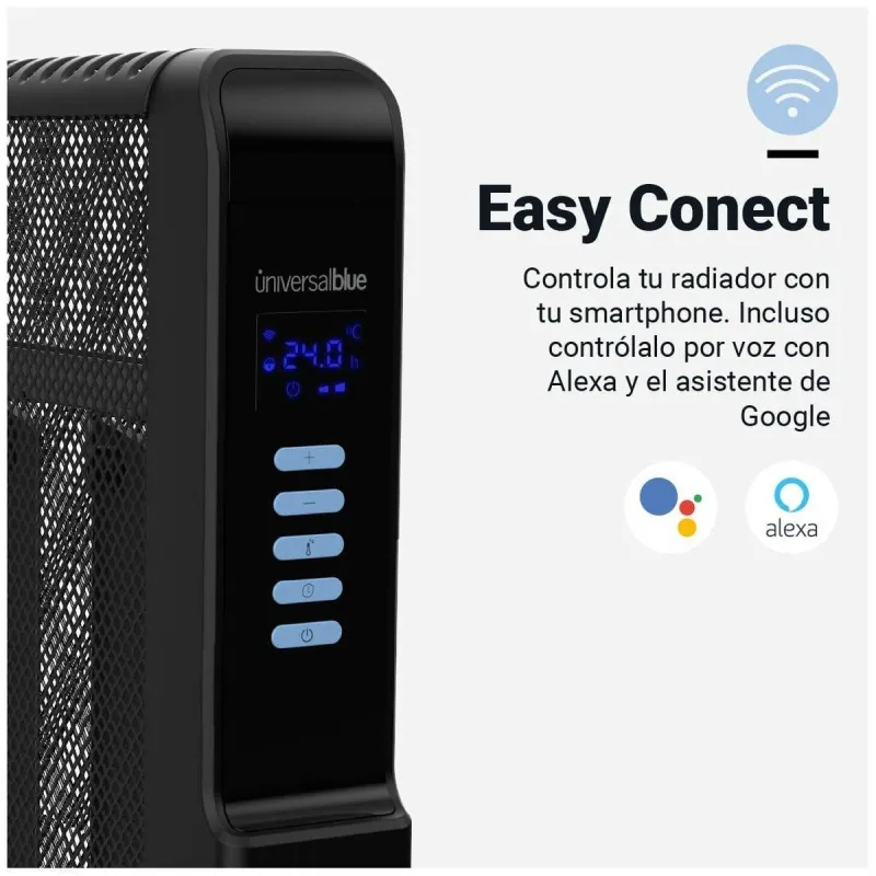 Radiatorius Universal Blue 4020B UCRM9004 Juoda 2000 W