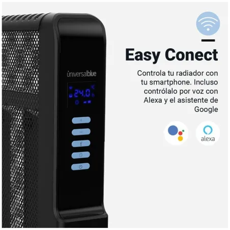 Grzejnik Universal Blue 4020B UCRM9004 Melns 2000 W