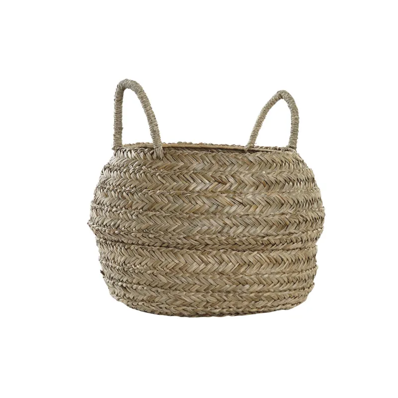Декоративная корзина DKD Home Decor Натуральный Морская трава