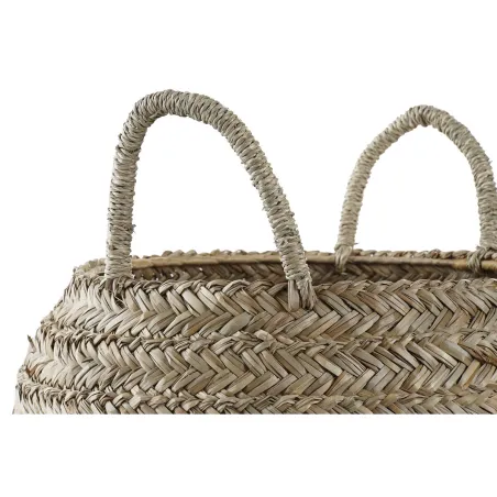Декоративная корзина DKD Home Decor Натуральный Морская трава