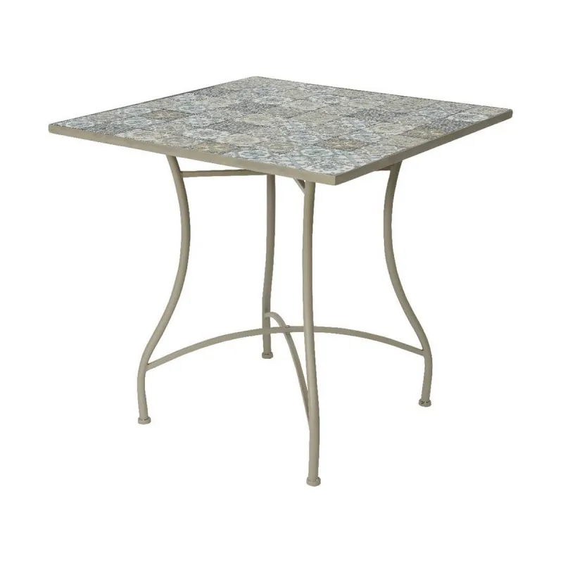 Pusdienu galds EDM Bistro Brūns 78 x 78 x 77 cm