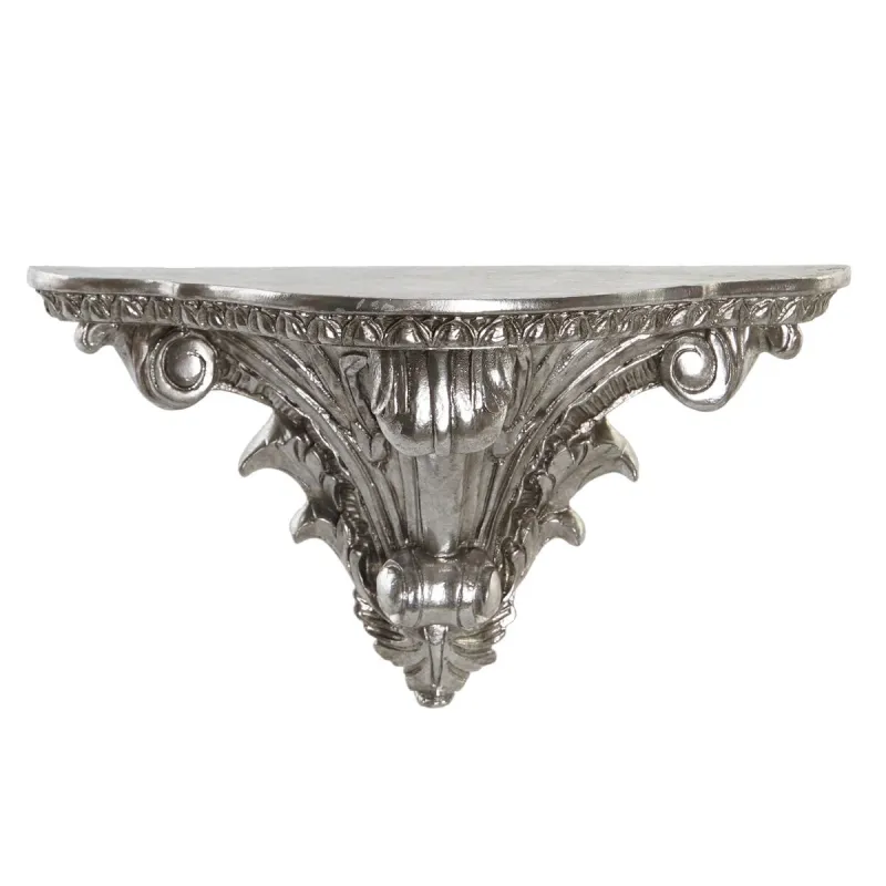 Riiulid DKD Home Decor Hõbedane 37,5 x 17 x 21 cm Vaik
