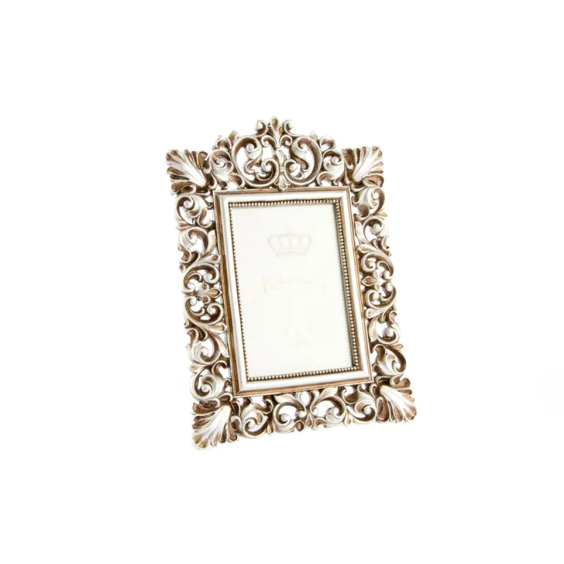 Фото рамка DKD Home Decor 18 x 2 x 25 cm Позолоченный Смола Shabby Chic