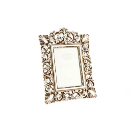 Фото рамка DKD Home Decor 18 x 2 x 25 cm Позолоченный Смола Shabby Chic