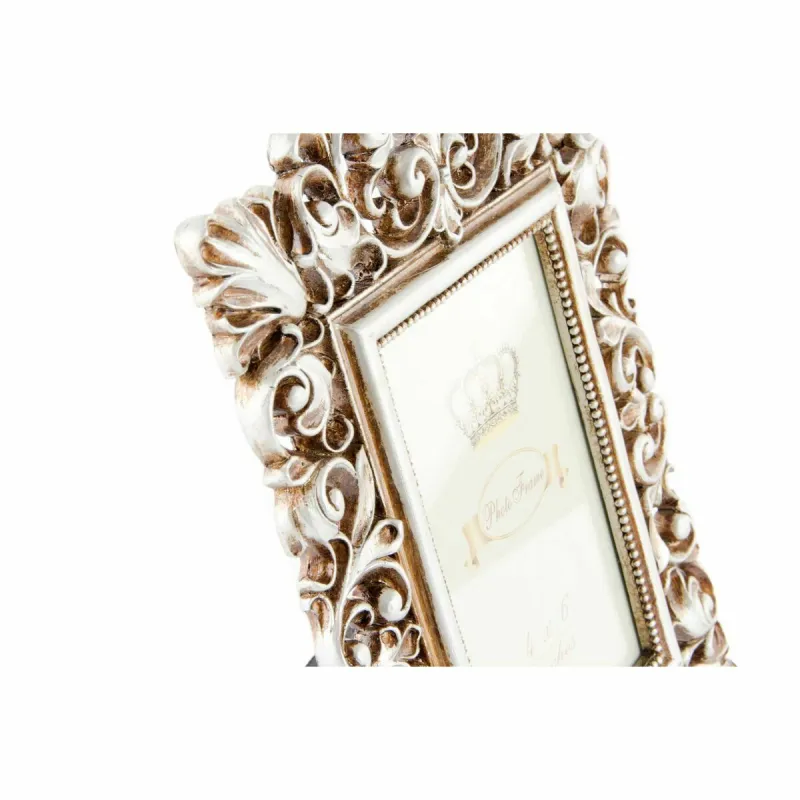 Foto rāmis DKD Home Decor 18 x 2 x 25 cm Bronza Sveķi Shabby Chic