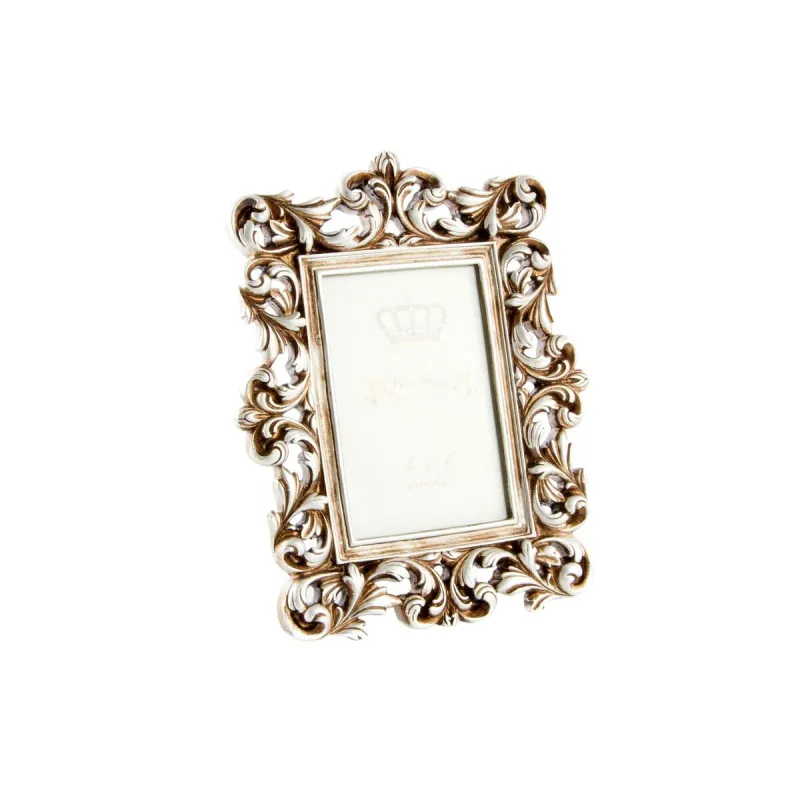Фото рамка DKD Home Decor 18 x 2 x 25 cm Позолоченный Смола Shabby Chic